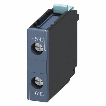 Front-side auxiliary switch 1 NC contac