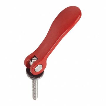 Adjustable Cam Lever Red SS 3/8-16x40mm