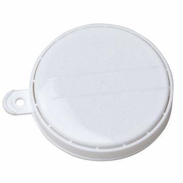 Capseal White Round Steel Drums PK10