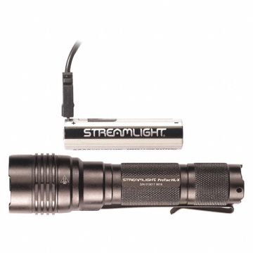 Tactical Flashlight Alum Black 1000lm