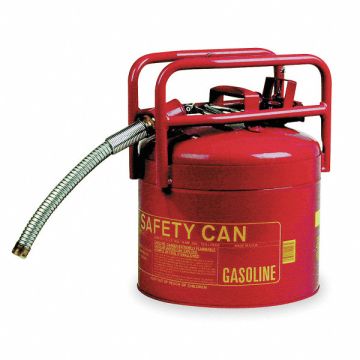 Type II DOT Safety Can Red 15-3/4 in H
