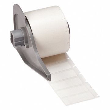 Label Cartridge Wht Polyester 1-1/2 In W