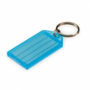 ID Key Tags with Flap Assorted PK10
