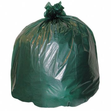Trash Bag 33 gal Green PK40