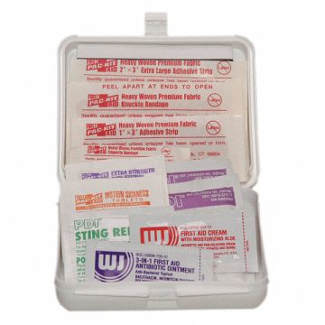First Aid Kit Bulk White 32 Pcs 5 People