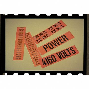 Conduit/Voltage Marker 13 800 Volts PK5