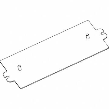 Adapter Plate for Non-Studded Ballasts