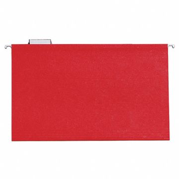 Hanging File Legal Folders Red PK25
