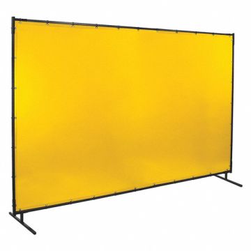 H6758 Welding Screen 6 ft H 10 ft W Yellow