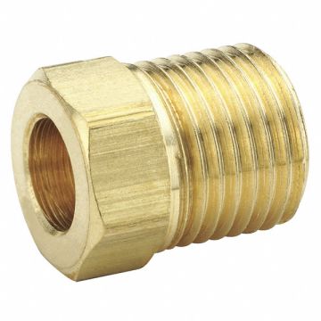 Inverted Flare Tube Nut 0.56 L Brass