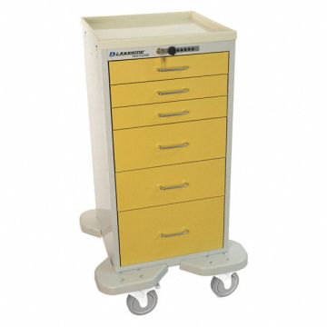 Medical Cart Beige Cabinet