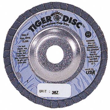 H7339 Fiber Disc 4 1/2 in Dia 7/8in Arbor