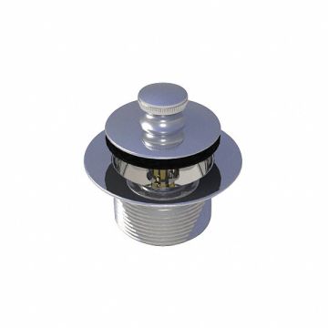 Drain Stopper Dia 2-7/8 Brass Chrome