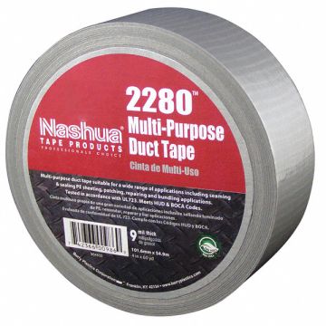 Duct Tape Gray 1 7/8 in x 60 yd 9 mil