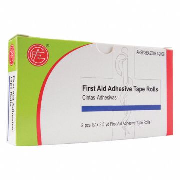 First Aid Tape Wt 1/2 Wx2-1/2 yd. L PK2