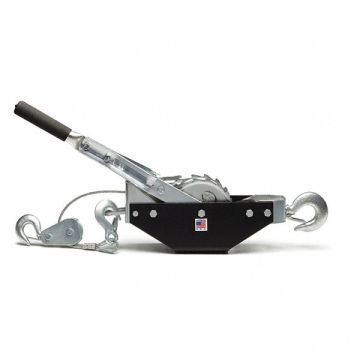 Ratchet Puller 30ft.Cable L 2000 lb.Pull