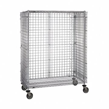 Wire Security Cart 900 lb 60x30 In.