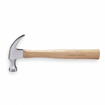 Curved Claw Hammer 20 Oz Hickory Handle
