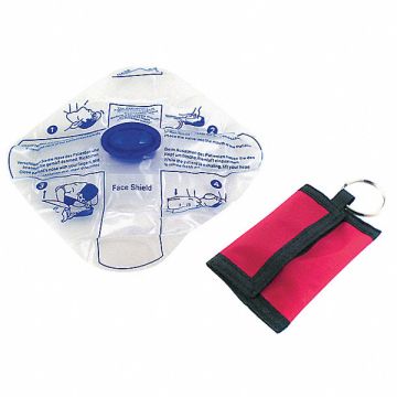 CPR Faceshield Small Red