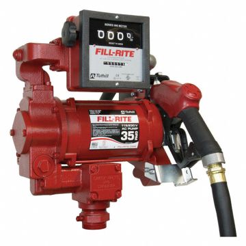AC Pump with Meter Diesel Transfer 3/4