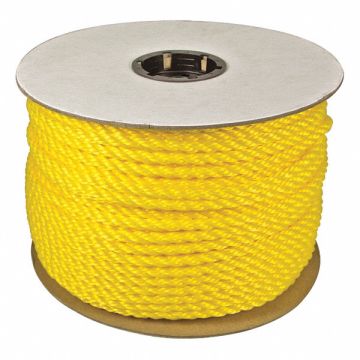 Rope 600ft Yllw 1220lb. Polyprpylne