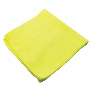 Microfiber Cloth Lightweight 16x16 Yel