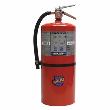 Fire Extinguisher Steel Red BC