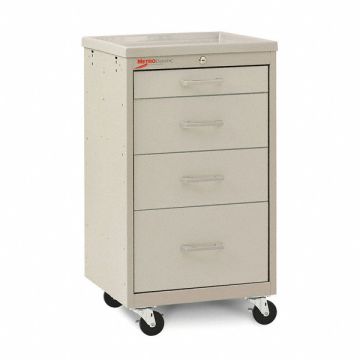 Compact Cart Steel/Polymer Light Taupe