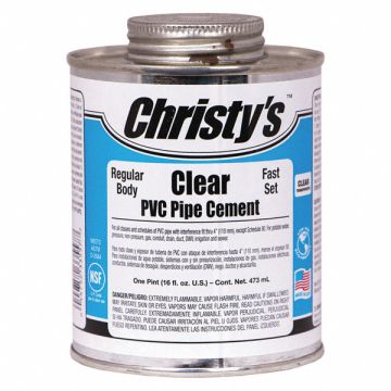 Pipe Cement Clear 16 oz.