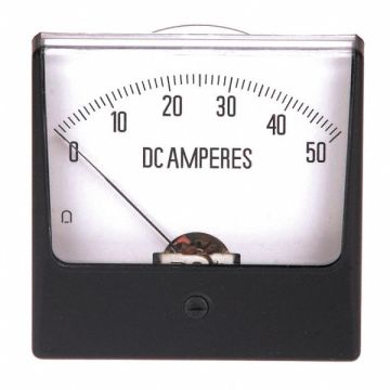 Analog Panel Meter DC Current 0-50 DC A