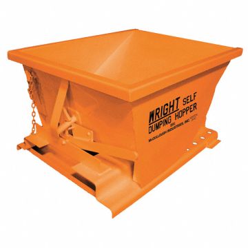 Self Dumping Hopper 4000 lb. Orange
