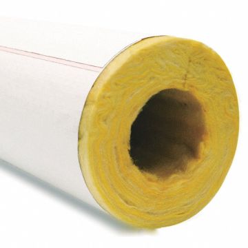 Pipe Insulation ID 3 Wall Thick 1-1/2