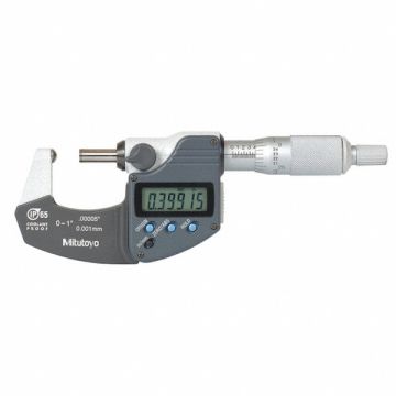 Digital Micrometer 0 to 1 In SPC