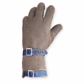 Cut Resistant Glove Silver Reversible L
