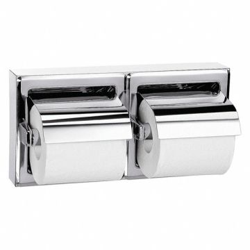 Toilet Paper Holder (2) Rolls Polished