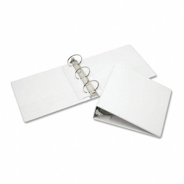 3-Ring Binder 3 White Clear Sleeve