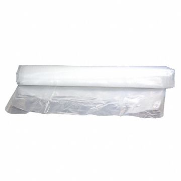 Lay Flat Duct Polyethylene White 750 ft