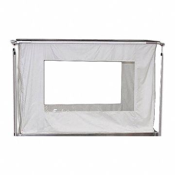 Visibility Option Cotton/Poly PVC Window
