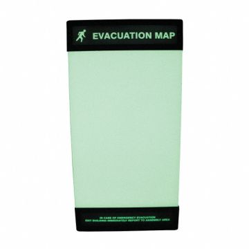 Evacuation Map Holder 17 in x 11 in