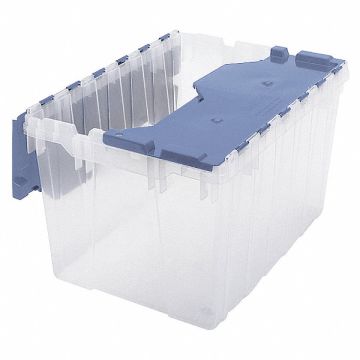 Atch Lid Ctr Clear/Blue Solid IndGrdPoly