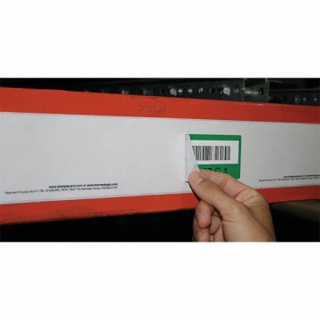 Label Holder Clear 100 ft. 1 in H
