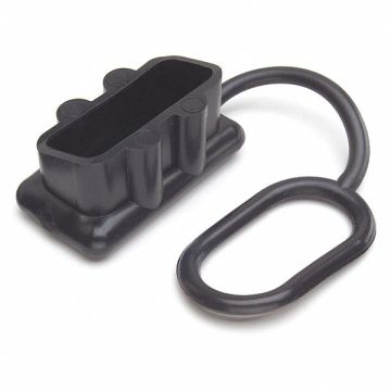 Battery Protective Cap Plug-In Black