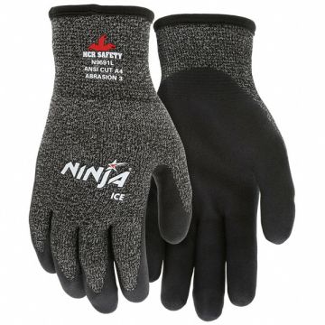 Gloves Glass/Synthetic Blk/White 2XL PR