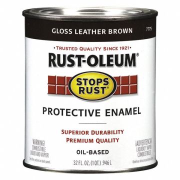 Enamel Paint Leather Brown Solvent