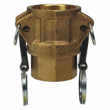 Cam and Groove Coupling 3/4 Brass