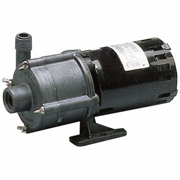 Magnt Drv Pmp 1/2in NPT 1/30hp Glss PPS