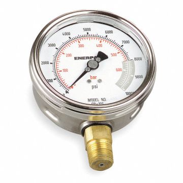 K4565 Pressure Gauge 0 to 10000 psi 4 Dial