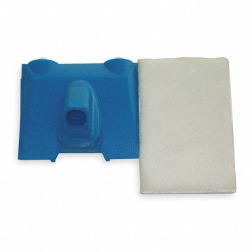 Handheld Pad 4 3/4 L 3 1/2 W Blue