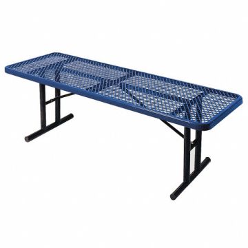 Picnic Table 96 W x30 D Blue