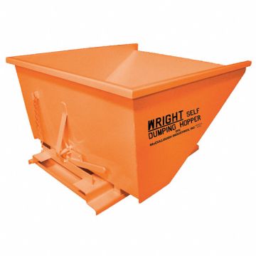 Self Dumping Hopper 6000 lb. Orange